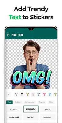 Own Sticker Maker for WhatsApp android App screenshot 1